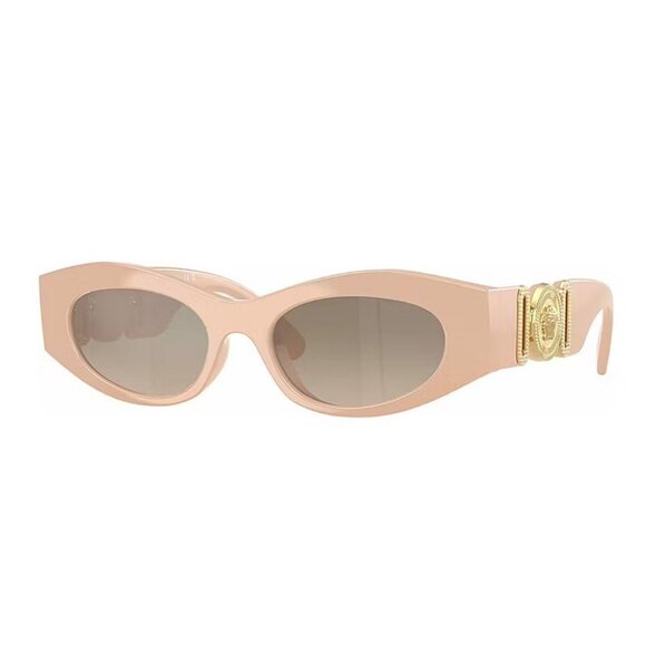 NWT VERSACE SUNGLASSES WOMEN OVAL PINK EYEWEAR VERSACE - Picture 1 of 4